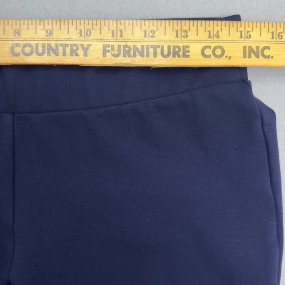 Women's Lilly Pulitzer Navy Blue Stretch Pants/Slacks. Size MED - Picture 11 of 12